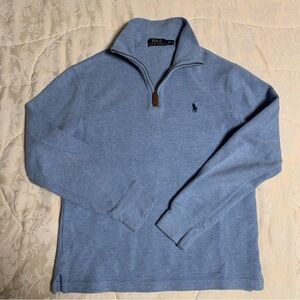 Polo Ralph Lauren Blue Quarter-Zip Pullover